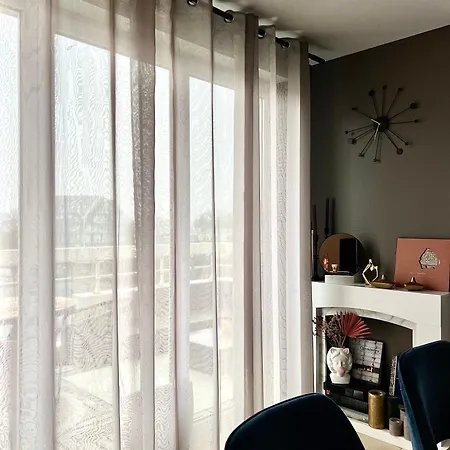 Climatise 3 Etoiles T3 Chic A Avec Billard Et Terrasse Апартаменты Страсбург